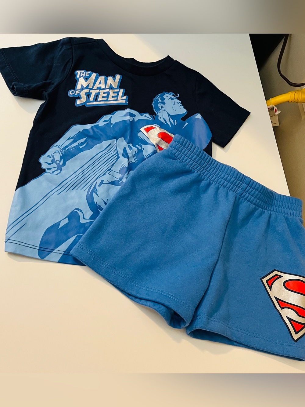 Superman Tee & Shorts Set